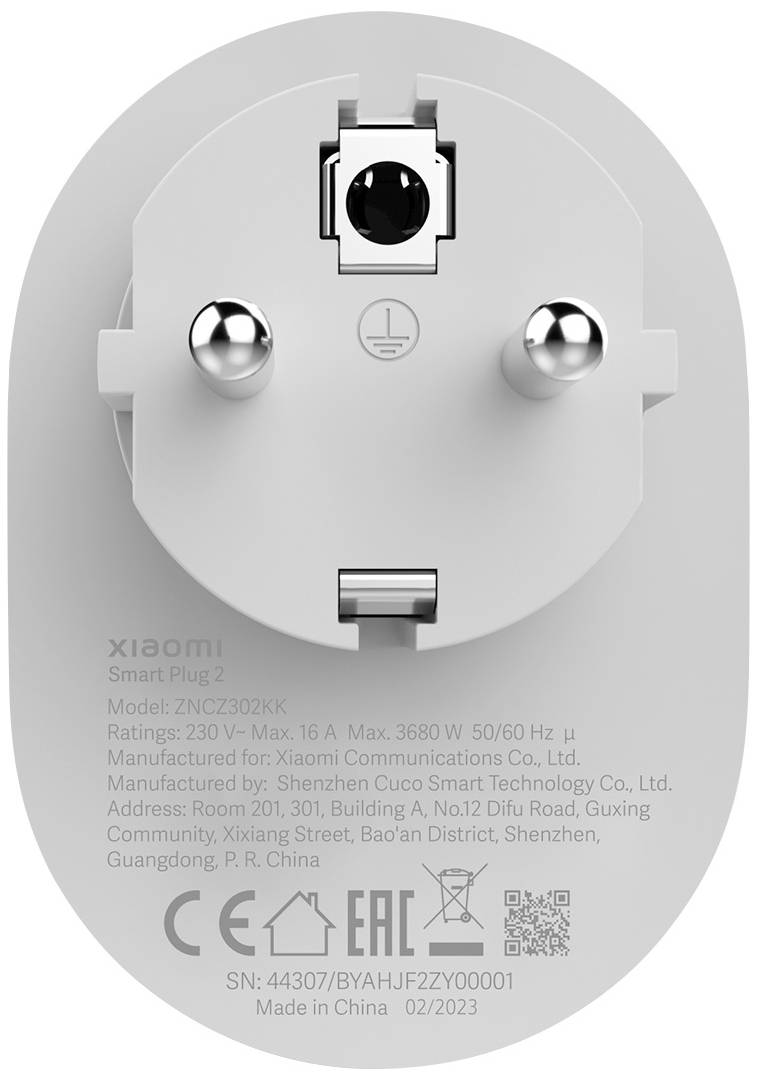 Xiaomi Mi Smart Plug 2 (Wi-Fi) Weiß