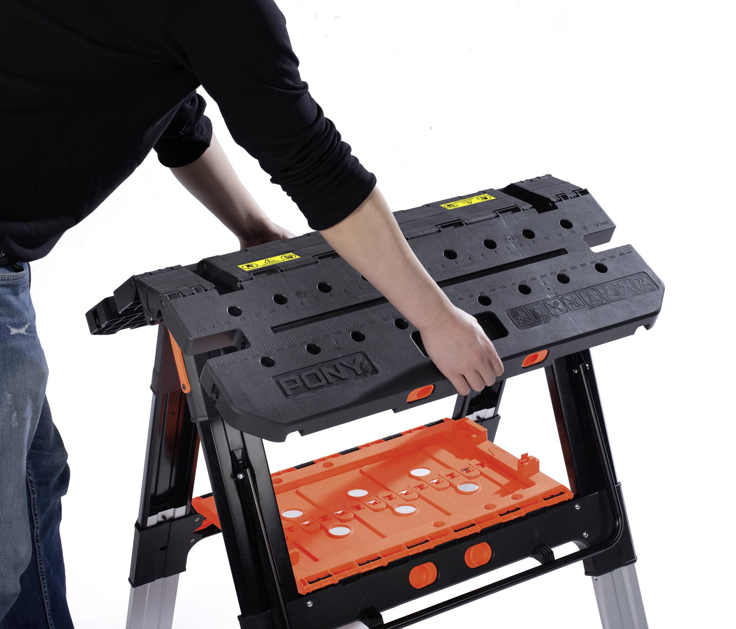 JORGENSEN M60Pr 2-in-1 Mobile Werkbank höhenverstellbar (B x T) 635mm x 787mm 1St.