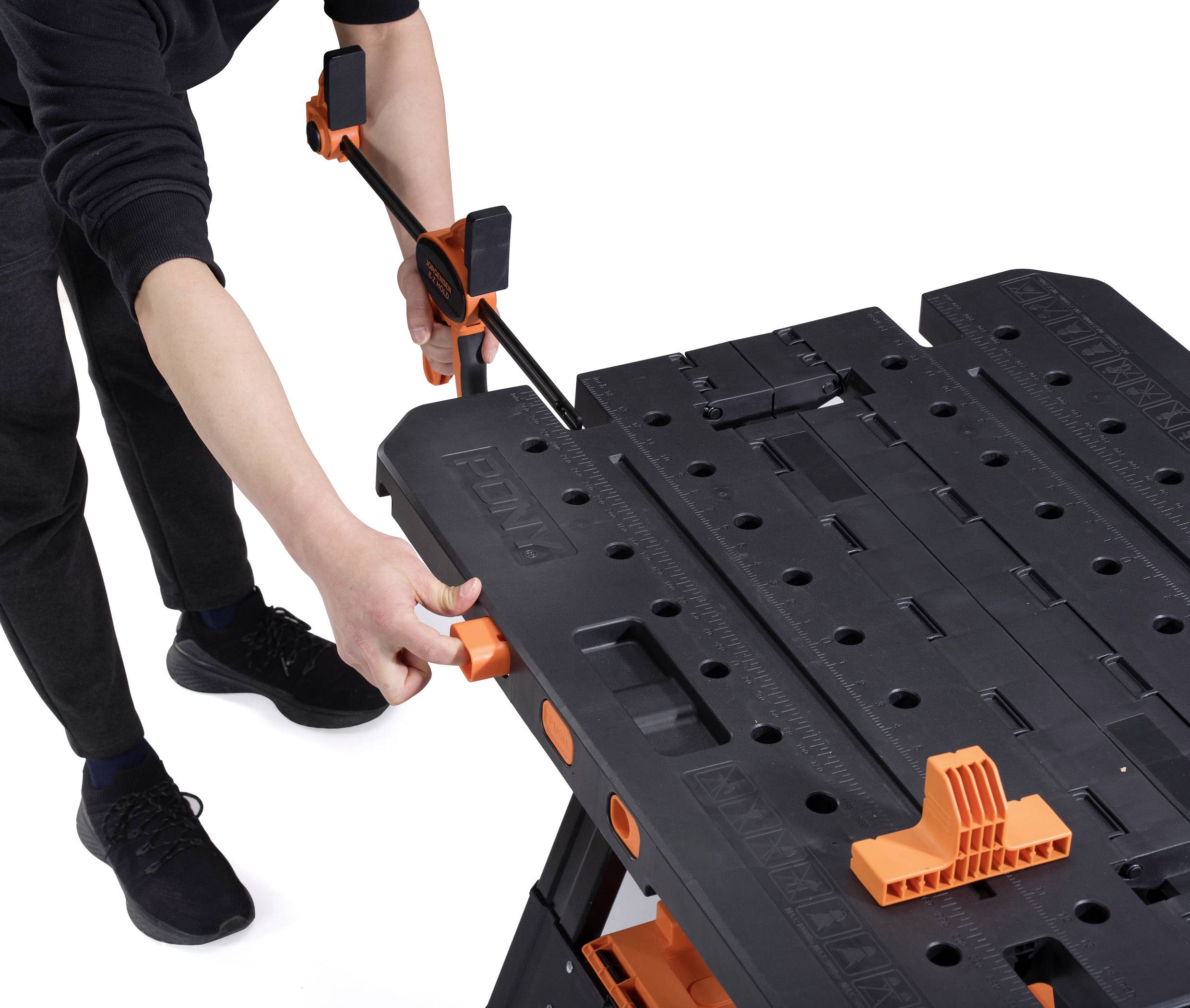 JORGENSEN M60Pr 2-in-1 Mobile Werkbank höhenverstellbar (B x T) 635mm x 787mm 1St.