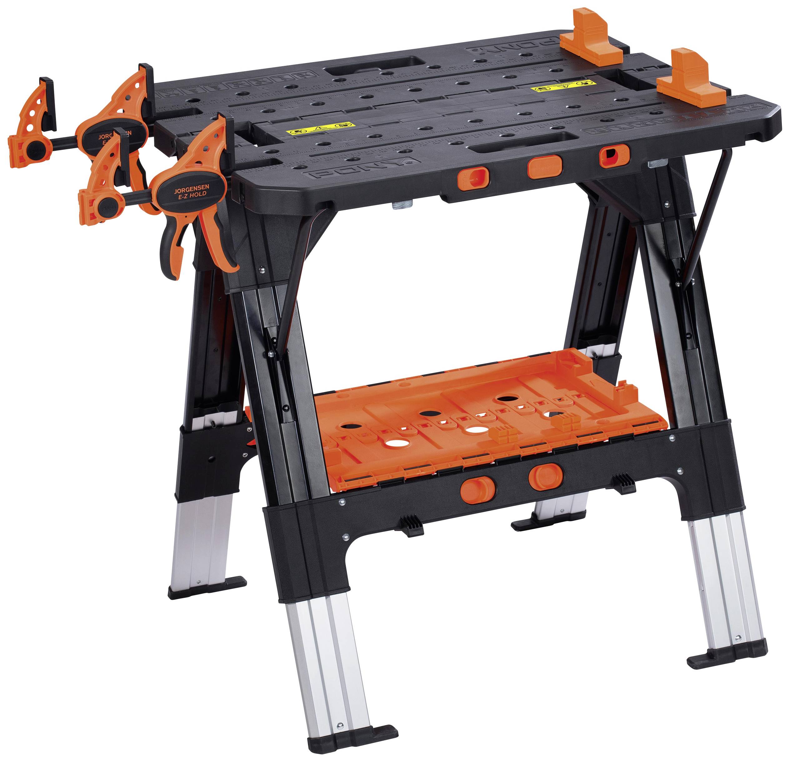 JORGENSEN M60Pr 2-in-1 Mobile Werkbank höhenverstellbar (B x T) 635mm x 787mm 1St.