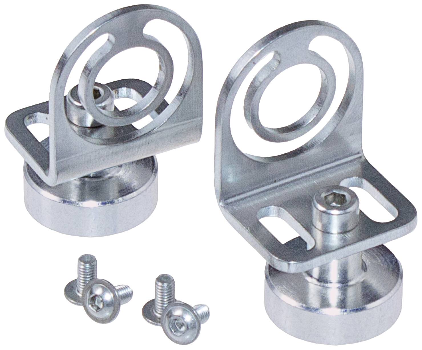 LED2WORK Halter 210200-26 Edelstahl (L x B x H) 25 x 24 x 41mm 1 Paar