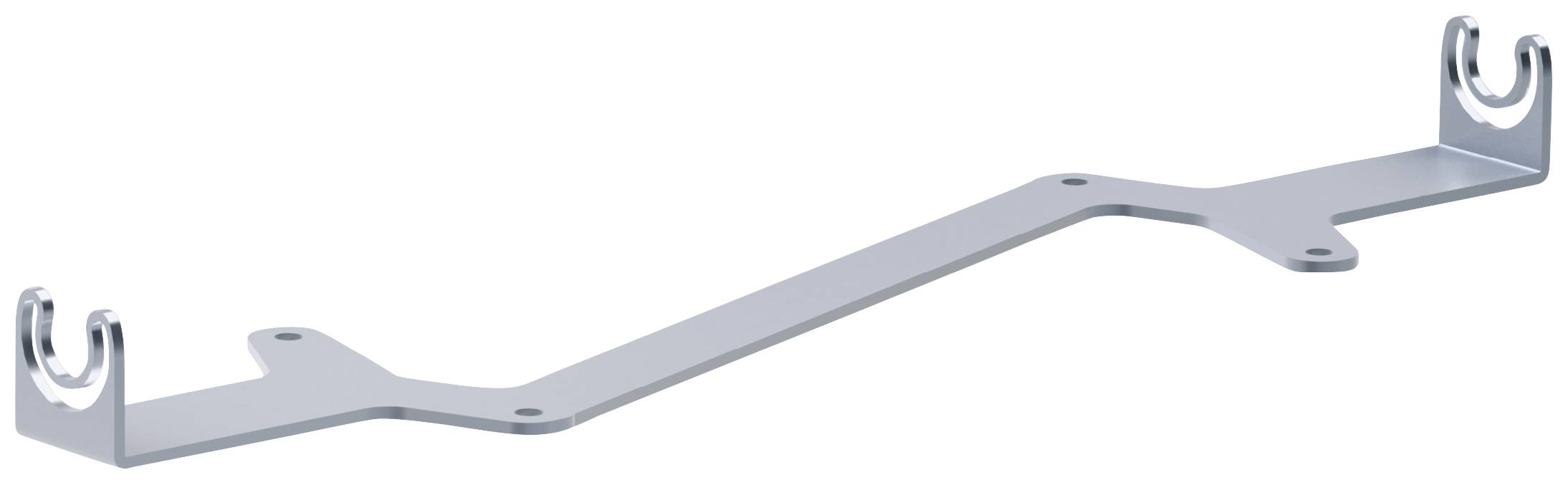 LED2WORK Montagewinkel 210200-27 Edelstahl (L x B x H) 290 x 70 x 25mm 1 Paar