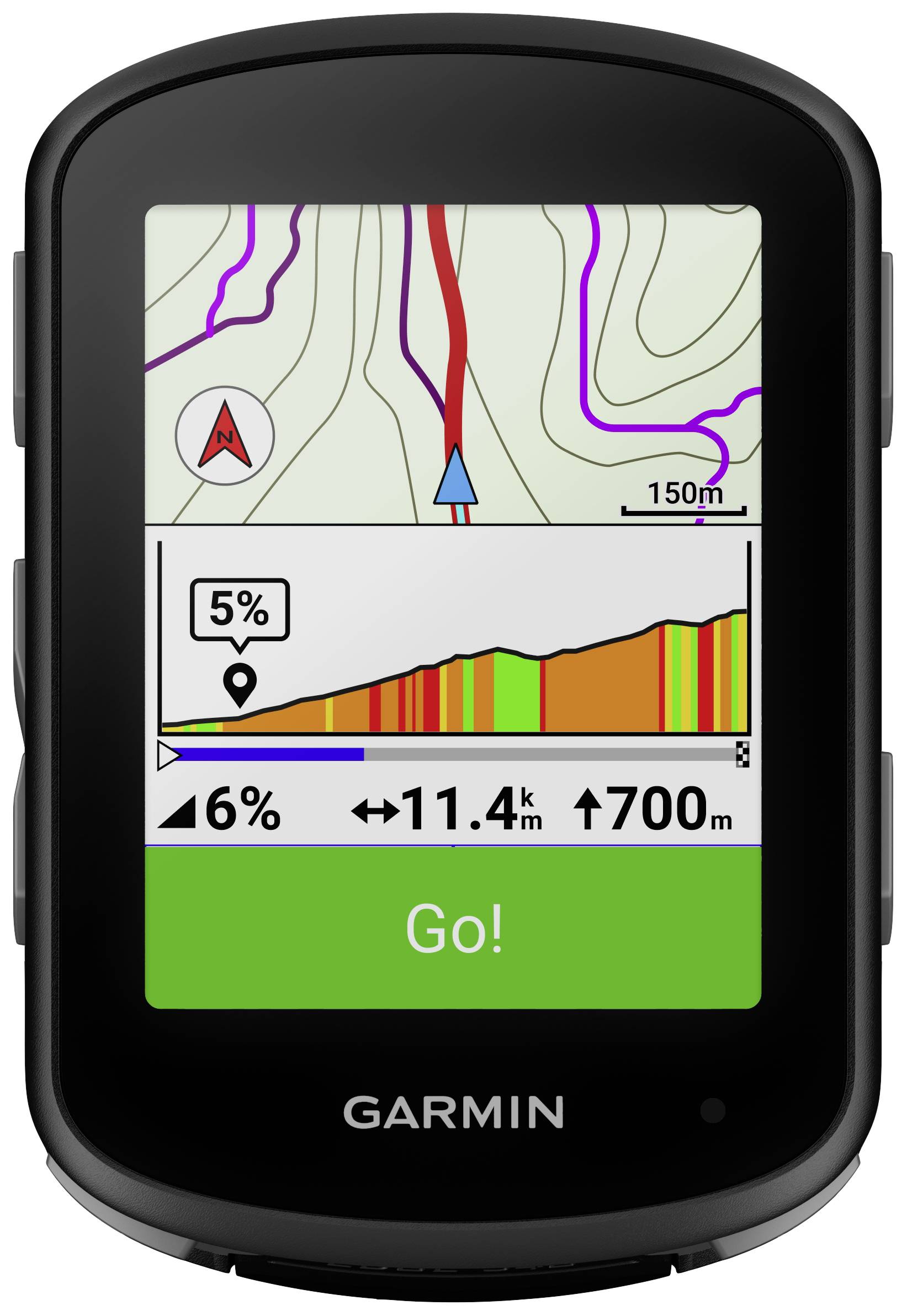 Garmin Edge 540, EU Central + West Fahrrad-Navi GLONASS, GPS