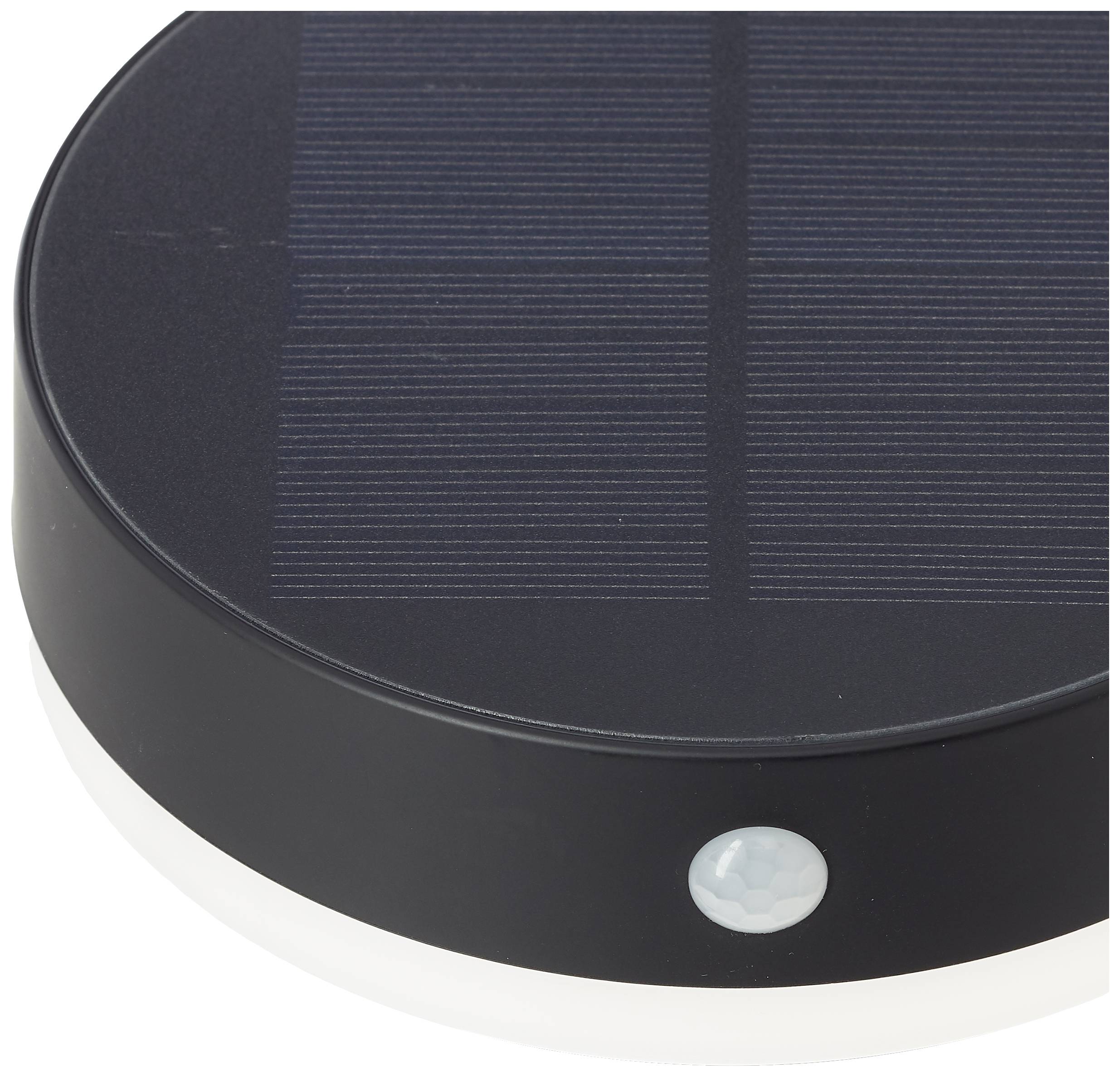 Brilliant G40442/06 Magua Solar-Außenstandleuchte mit Bewegungsmelder LED-Modul LED fest eingebaut 4W Schwarz