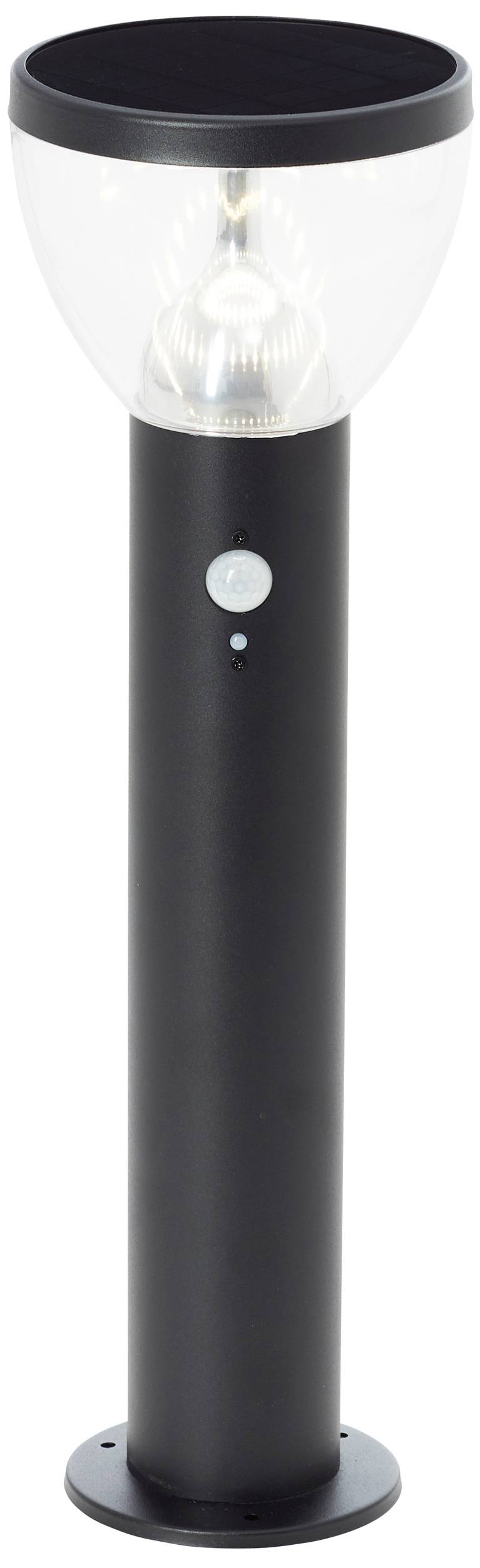 Brilliant G40411/06 Tulip Solar-Außenstandleuchte mit Bewegungsmelder LED-Modul LED fest eingebaut