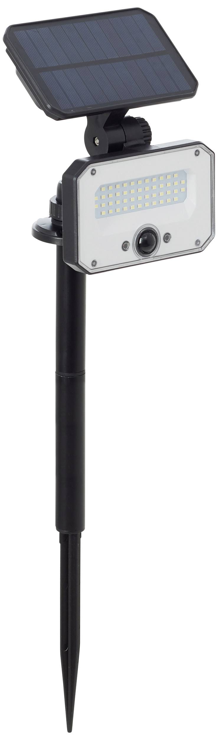 Brilliant G40426/06 Joplin Solar-Gartenleuchte mit Bewegungsmelder LED-Modul 7W