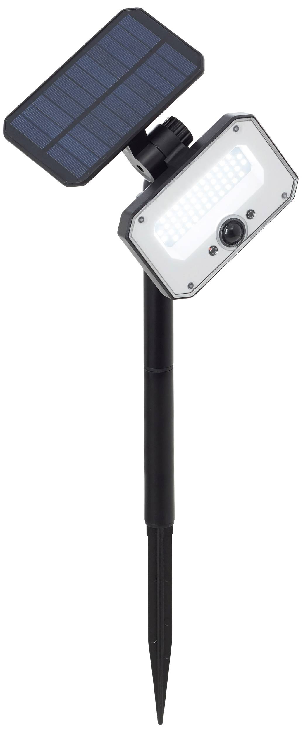 Brilliant G40426/06 Joplin Solar-Gartenleuchte mit Bewegungsmelder LED-Modul 7W