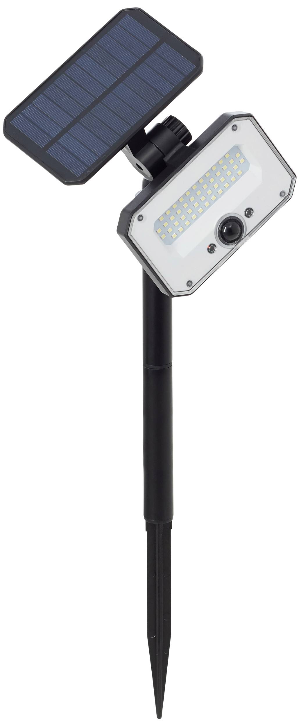 Brilliant G40426/06 Joplin Solar-Gartenleuchte mit Bewegungsmelder LED-Modul 7W