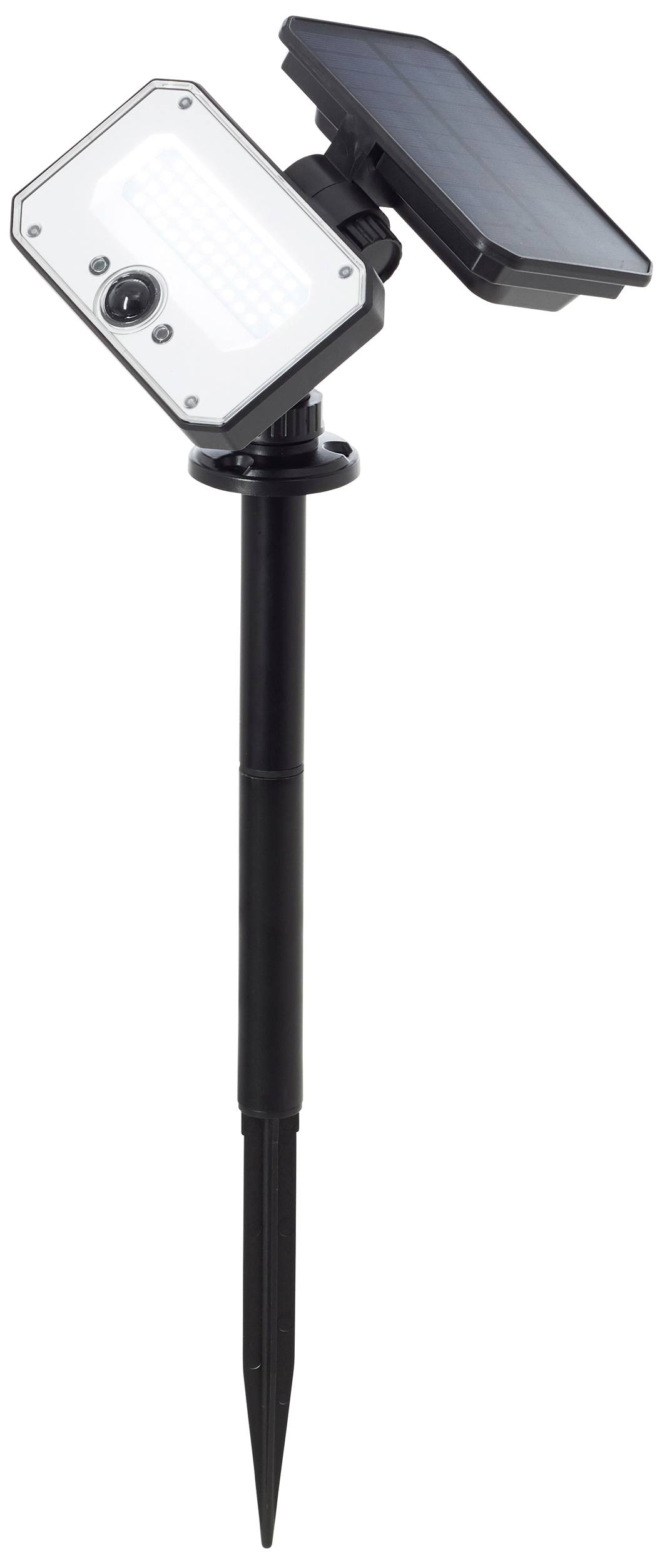 Brilliant G40426/06 Joplin Solar-Gartenleuchte mit Bewegungsmelder LED-Modul 7W