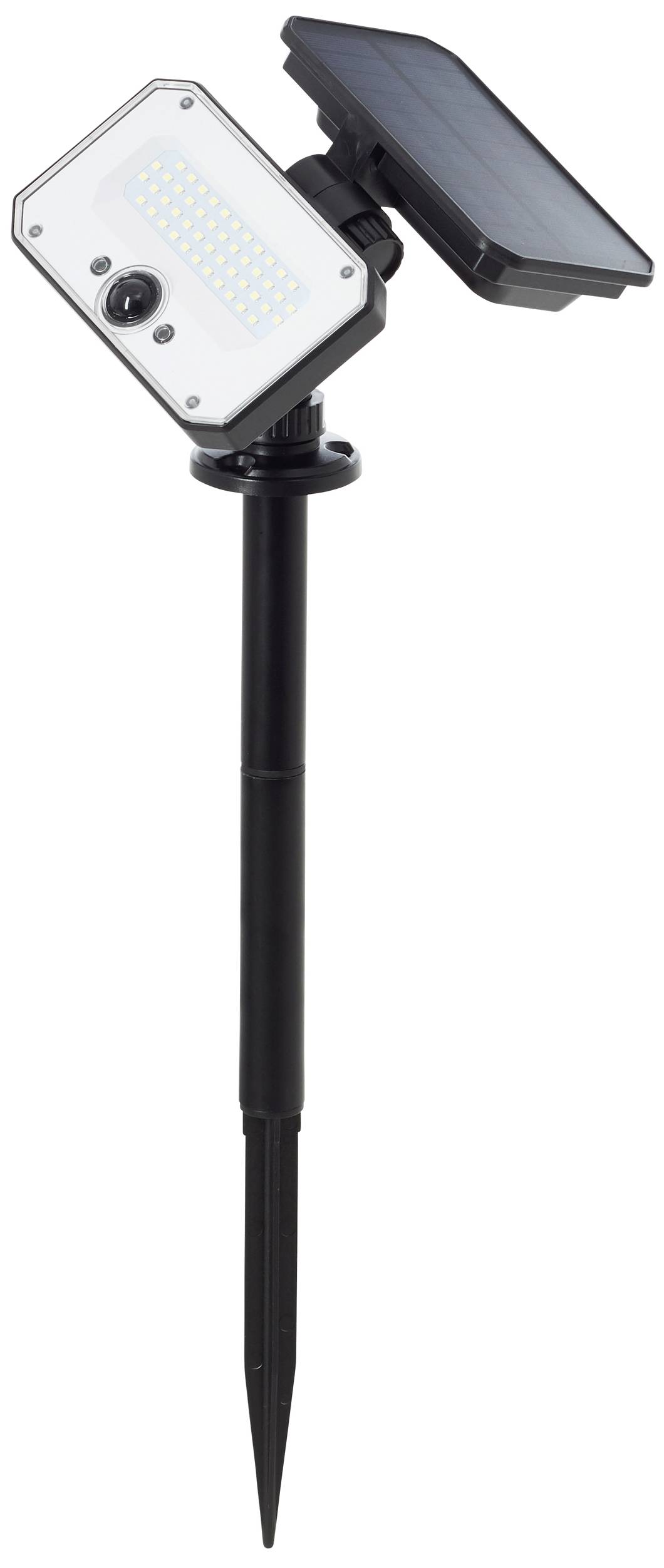 Brilliant G40426/06 Joplin Solar-Gartenleuchte mit Bewegungsmelder LED-Modul 7W