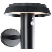 Brilliant Alvero G40430/06 Solar-Außenwandleuchte mit Bewegungsmelder LED 4 W Schwarz Brilliant Alvero G40430/06 Solar-Außenwandleuchte mit Bewegungsmelder LED 4 W Schwarz