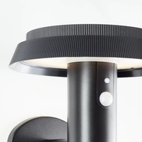 Brilliant Alvero G40430/06 Solar-Außenwandleuchte mit Bewegungsmelder LED 4 W Schwarz Brilliant Alvero G40430/06 Solar-Außenwandleuchte mit Bewegungsmelder LED 4 W Schwarz