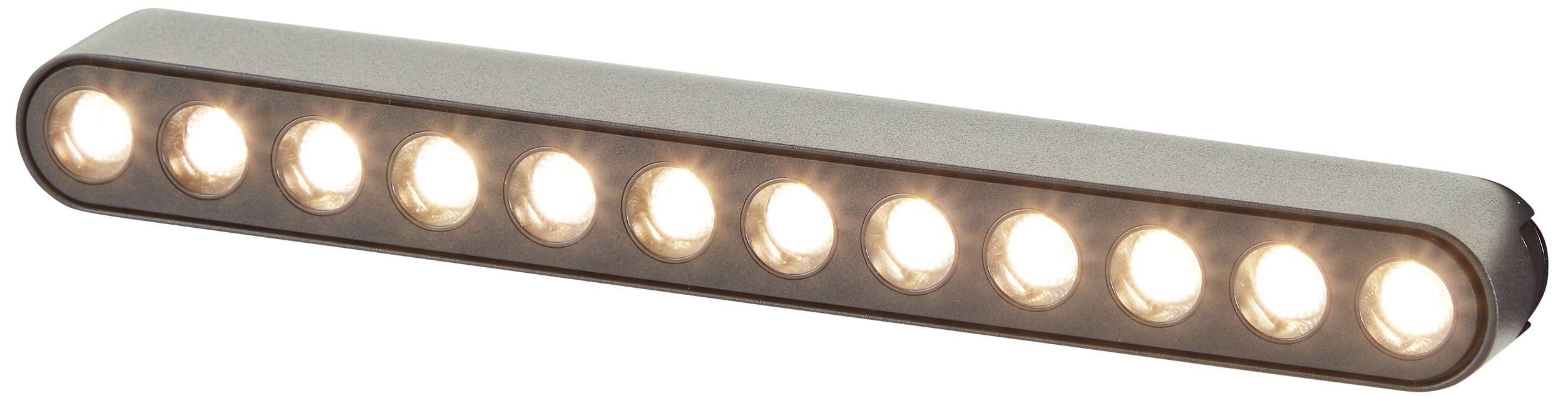 Brilliant Click&Shine Blank Spot LED-Schienenstrahler 12W LED-Modul Schwarz