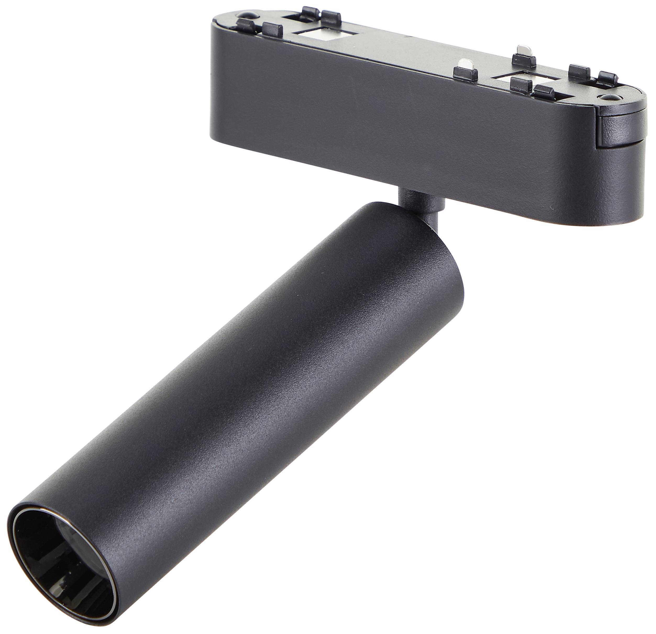 Brilliant Click&Shine Tube Spot LED-Schienenstrahler 7W LED-Modul Schwarz