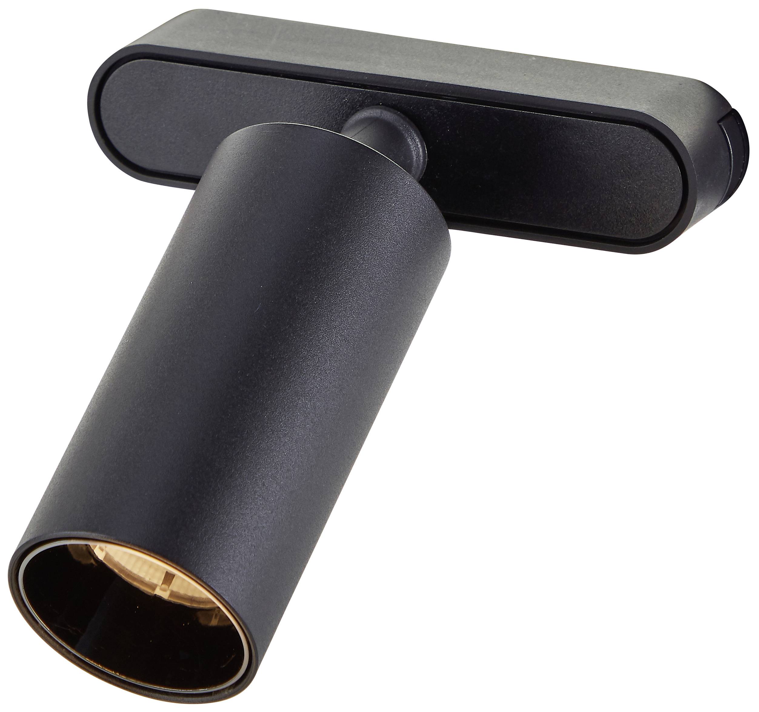 Brilliant Click&Shine Tube Spot LED-Schienenstrahler 12W LED-Modul Schwarz