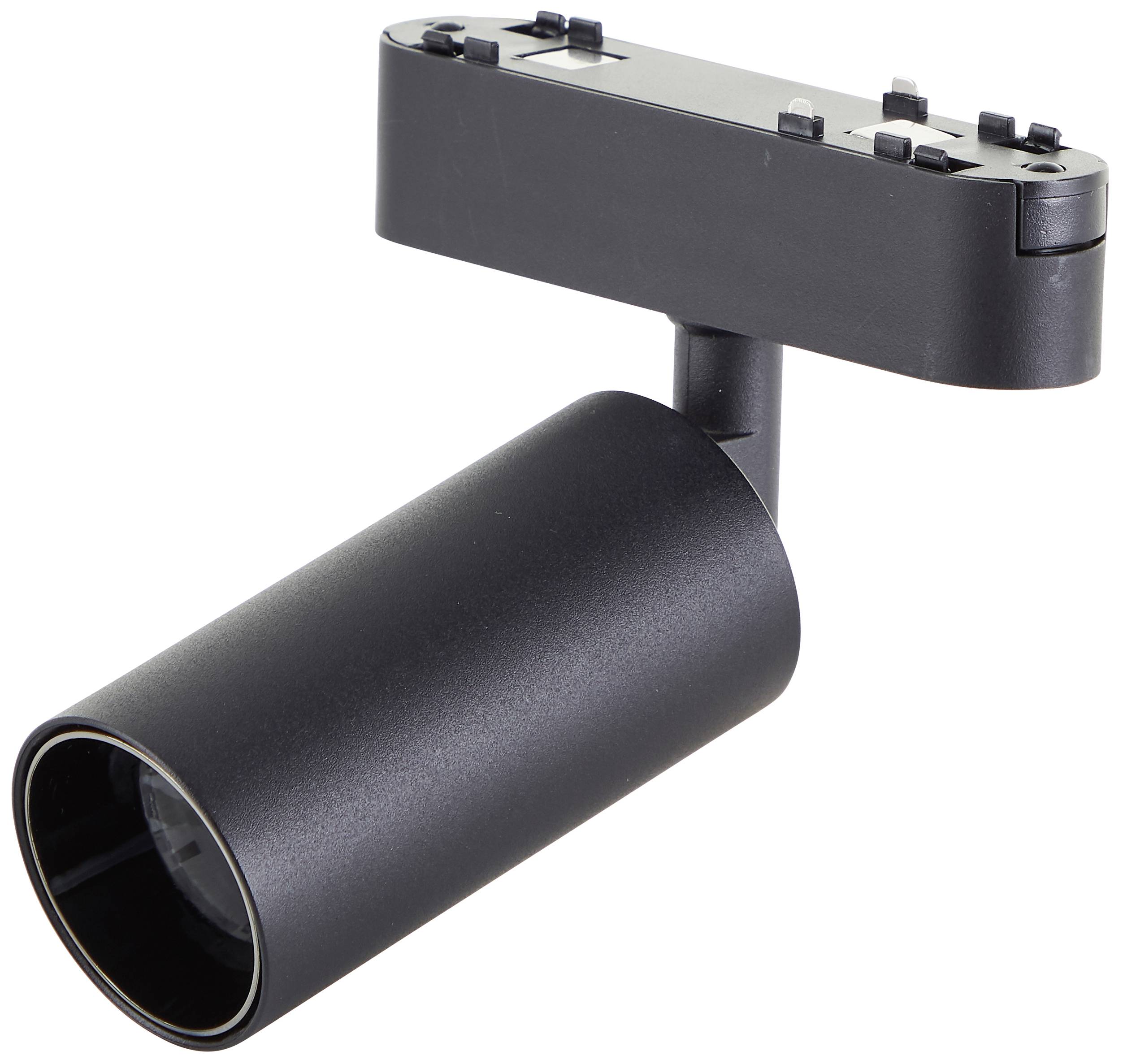 Brilliant Click&Shine Tube Spot LED-Schienenstrahler 12W LED-Modul Schwarz