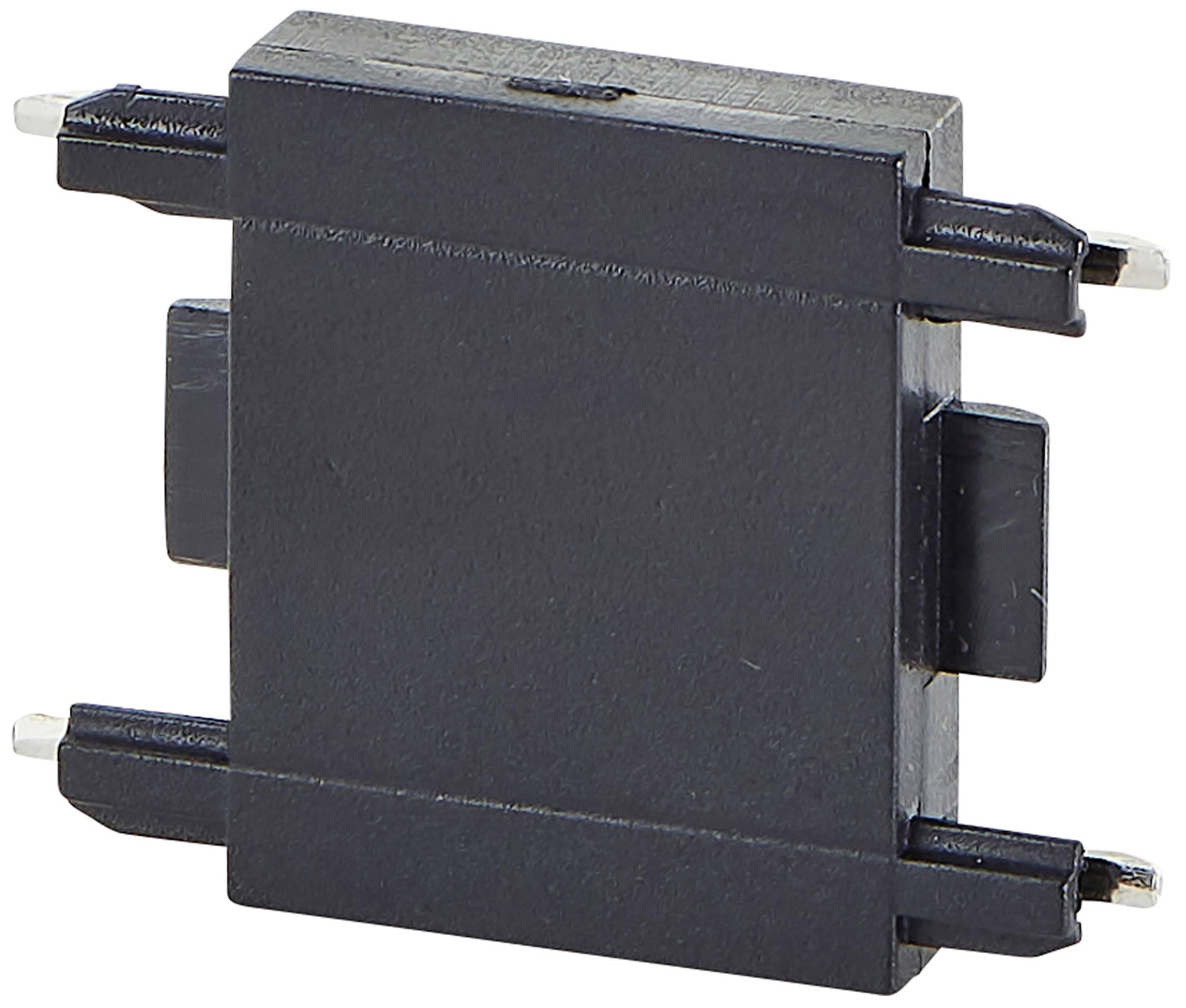 Brilliant Niedervolt-Schienensystem-Komponente Verbinder Sand, Schwarz 30038/76 Click&Shine Verbinder kurz