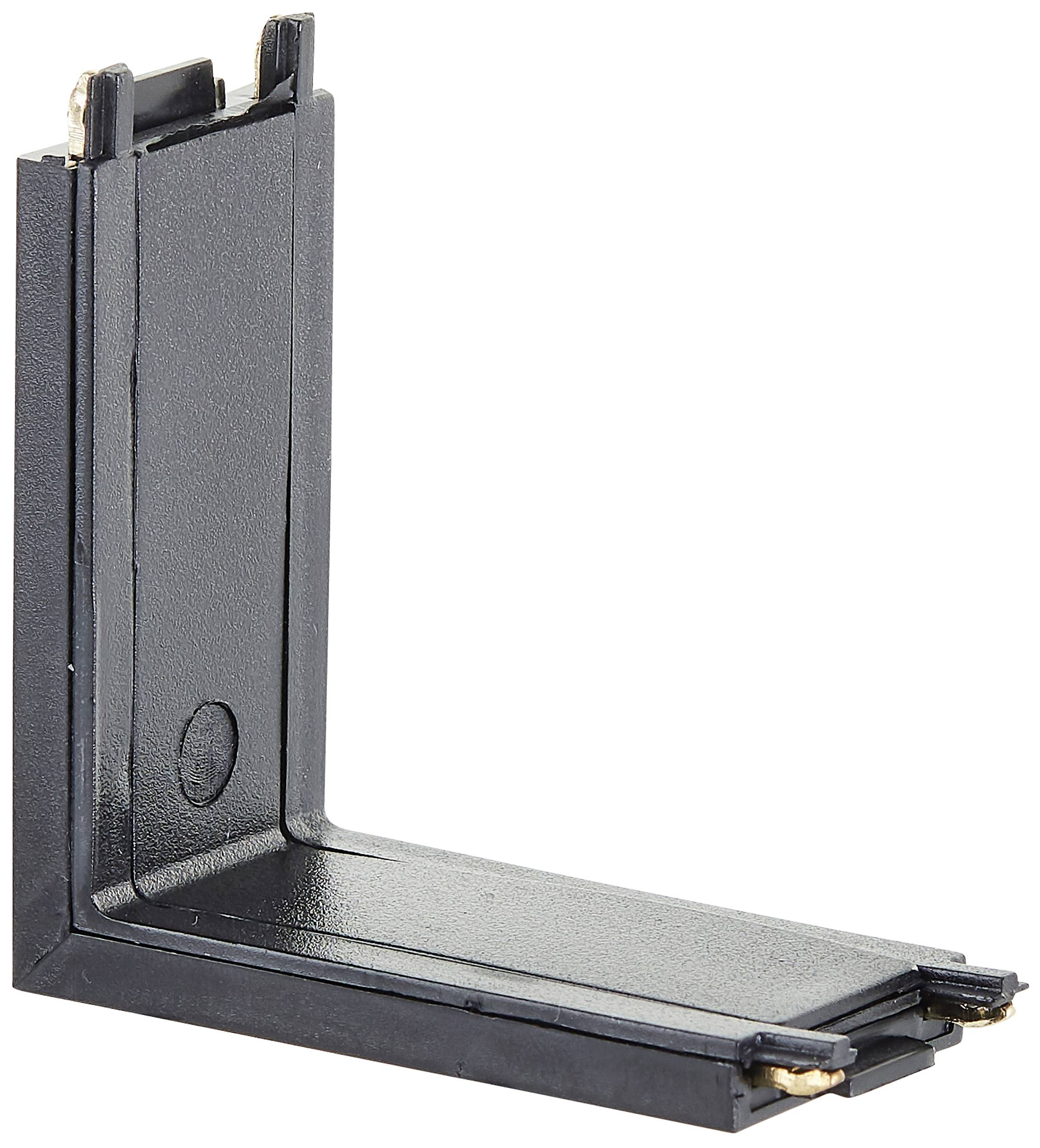 Brilliant Niedervolt-Schienensystem-Komponente Verbinder Sand, Schwarz 30040/76 Click&Shine Verbinder L