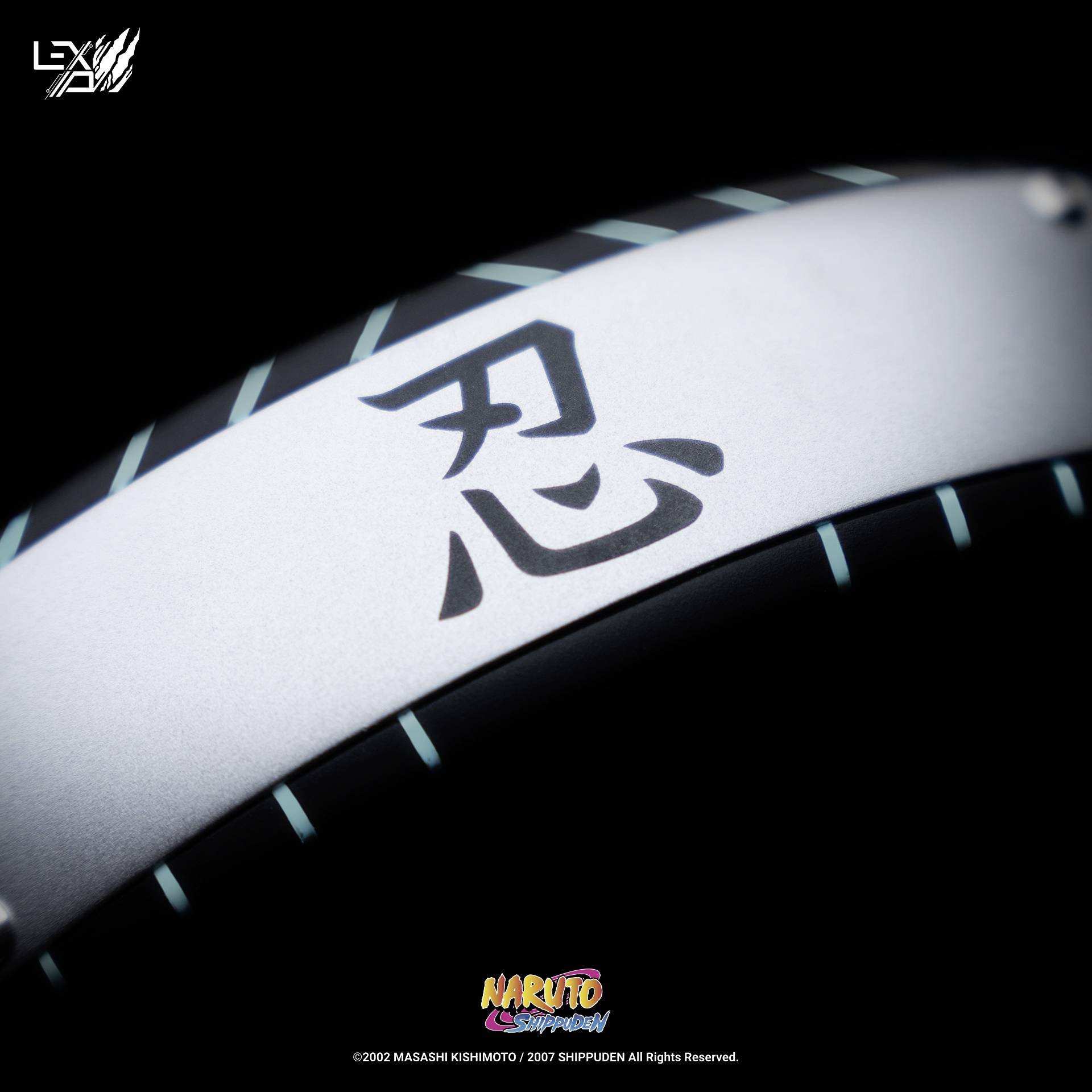 Ein Stirnband mit einem japanischen Schriftzeichen für 