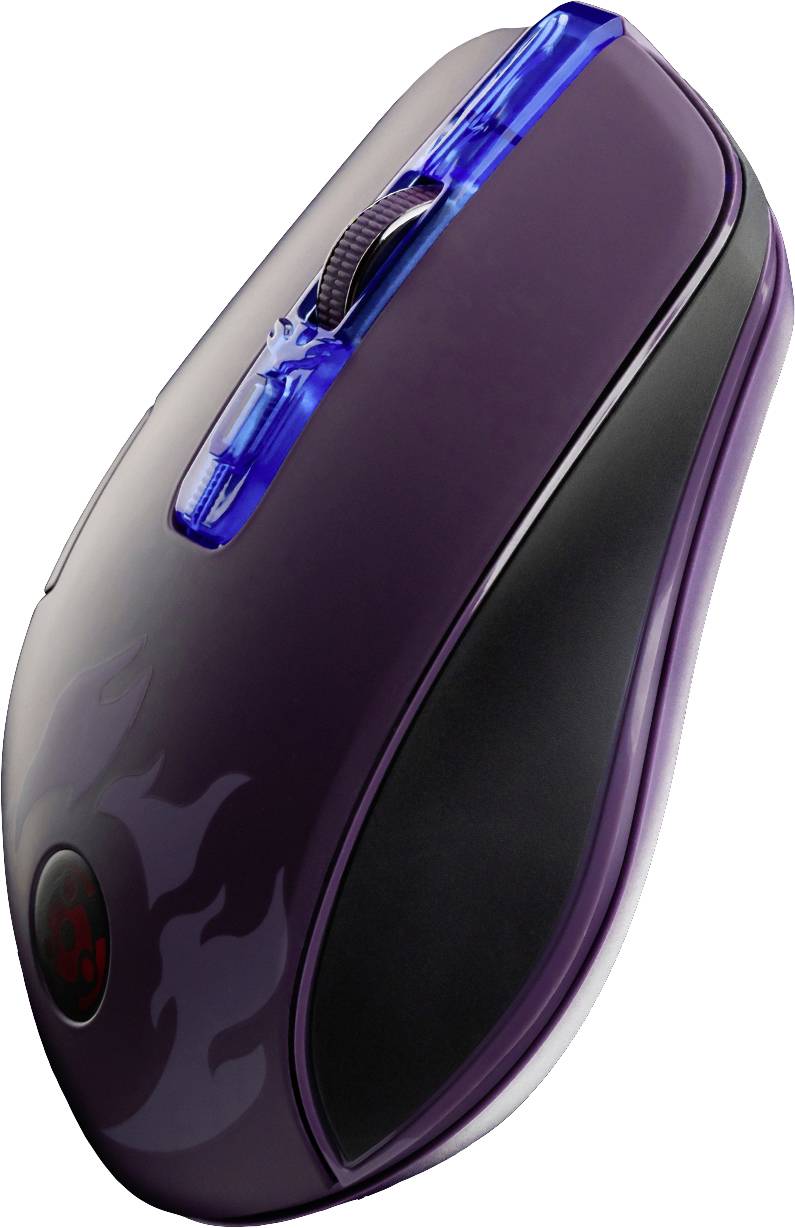 Lexip Naruto Shippuden Madara Destruction Gaming-Maus Kabelgebunden Optisch Schwarz, Lila 12000 dpi Beleuchtet, Gewichts-Tuning