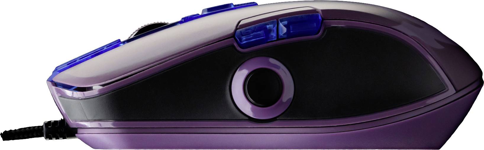 Lexip Naruto Shippuden Madara Destruction Gaming-Maus Kabelgebunden Optisch Schwarz, Lila 12000 dpi Beleuchtet, Gewichts-Tuning