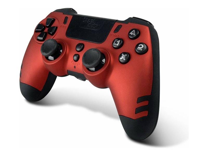 Steelplay Red Multi Gamepad PC, PlayStation 3, PlayStation 4 Rubin-Rot