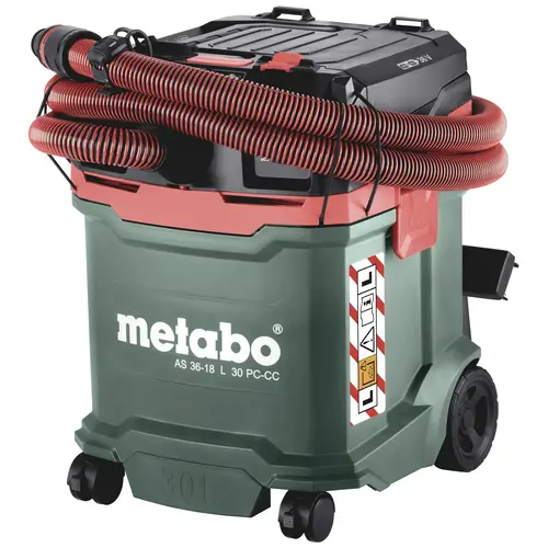 Metabo AS 36-18L 30 PC-CC 602073850 Akku-Sauger 30l ohne Akku, ohne Ladegerät Metabo AS 36-18L 30 PC-CC 602073850 Akku-Sauger 30l ohne Akku, ohne Ladegerät