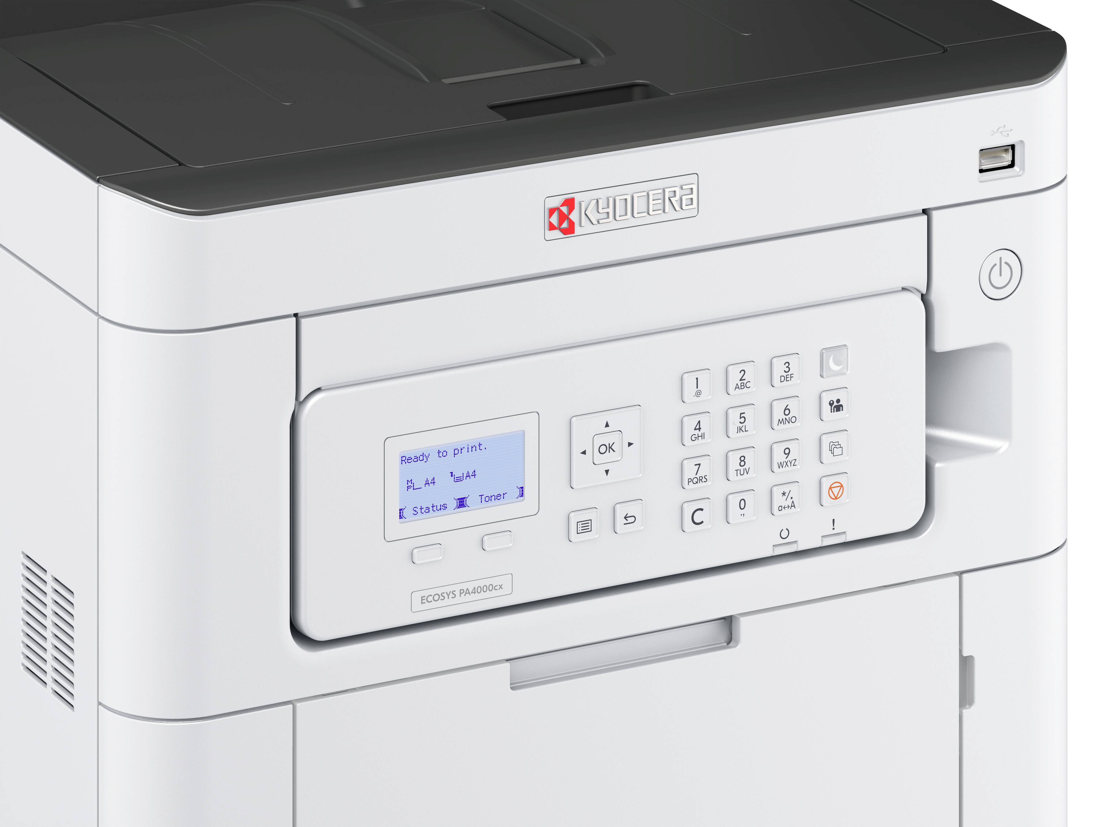 Kyocera ECOSYS PA4000cx Drucker Laser Farbe A4 40 S./min 40 S./min 1200 x 1200 dpi Duplex, LAN, USB