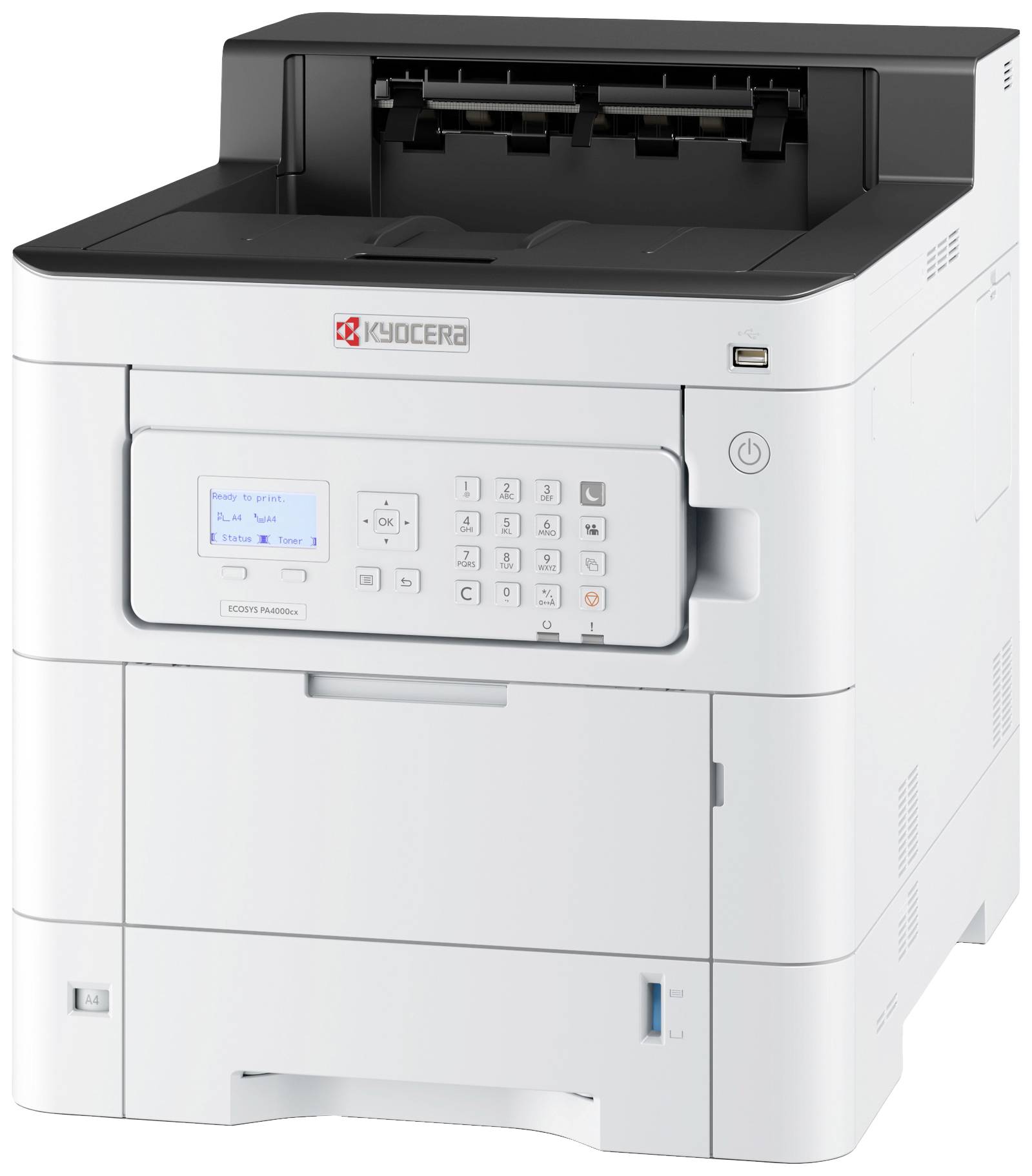 Kyocera ECOSYS PA4000cx/Plus Drucker Laser Farbe A4 40 S./min 40 S./min 1200 x 1200 dpi Duplex, LAN, USB