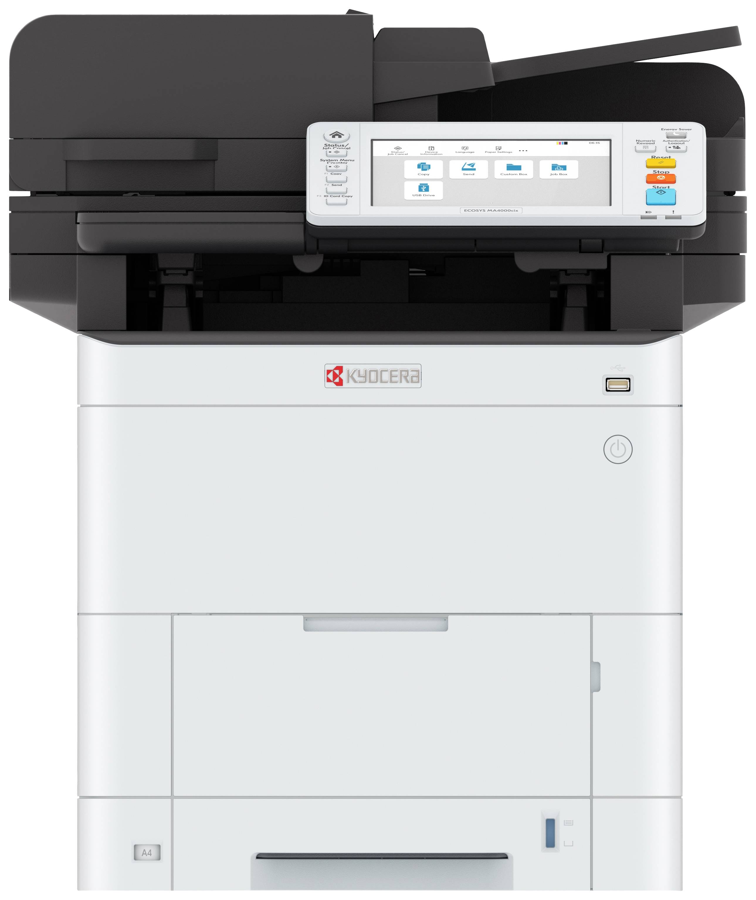 Kyocera ECOSYS MA4000cifx Multifunktionsdrucker Laser Farbe A4 Drucker, Scanner, Kopierer, Fax Duplex, LAN, USB
