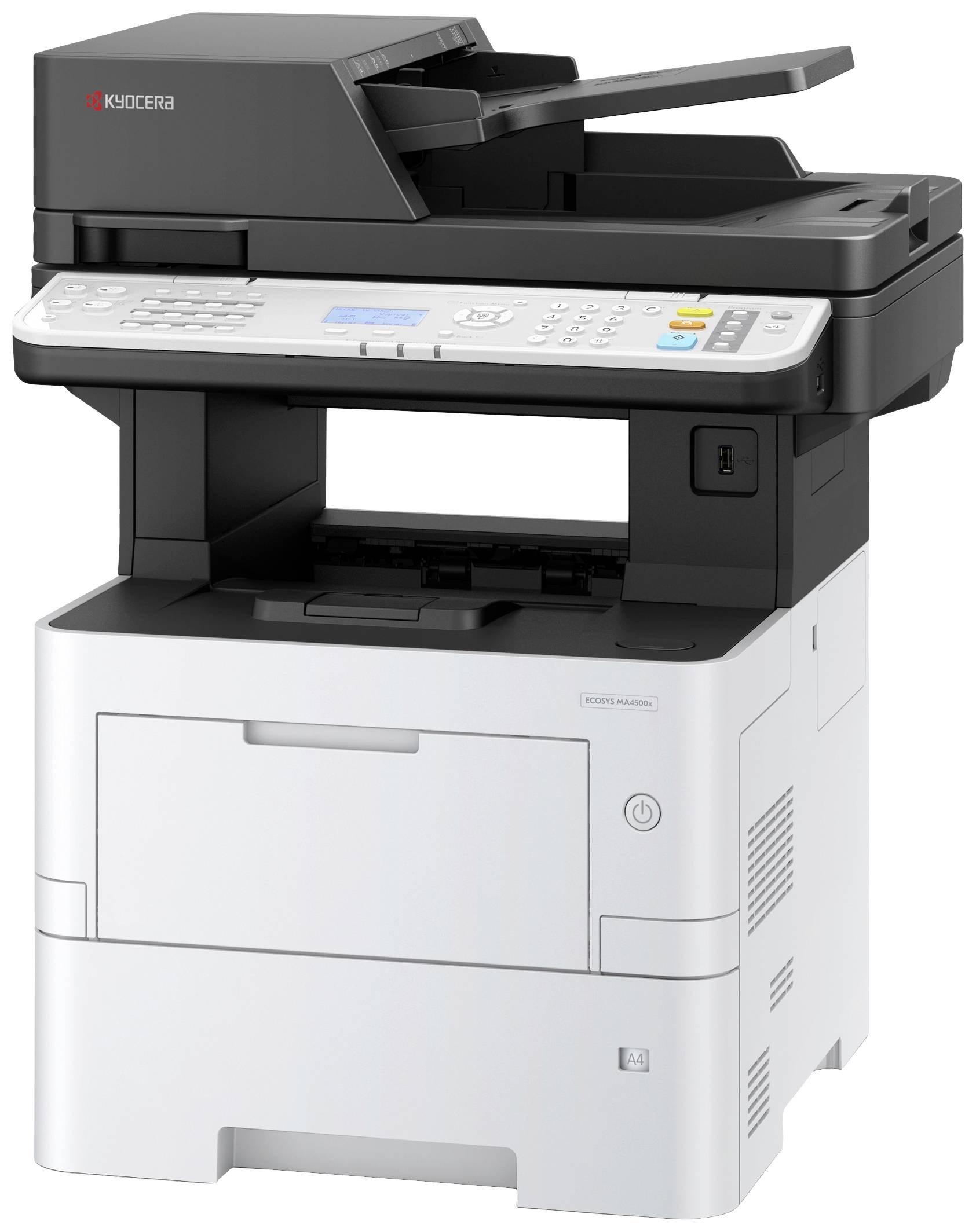 Kyocera ECOSYS MA4500x Multifunktionsdrucker Laser Schwarz-Weiß A4 Drucker, Scanner, Kopierer ADF, Duplex, LAN, USB