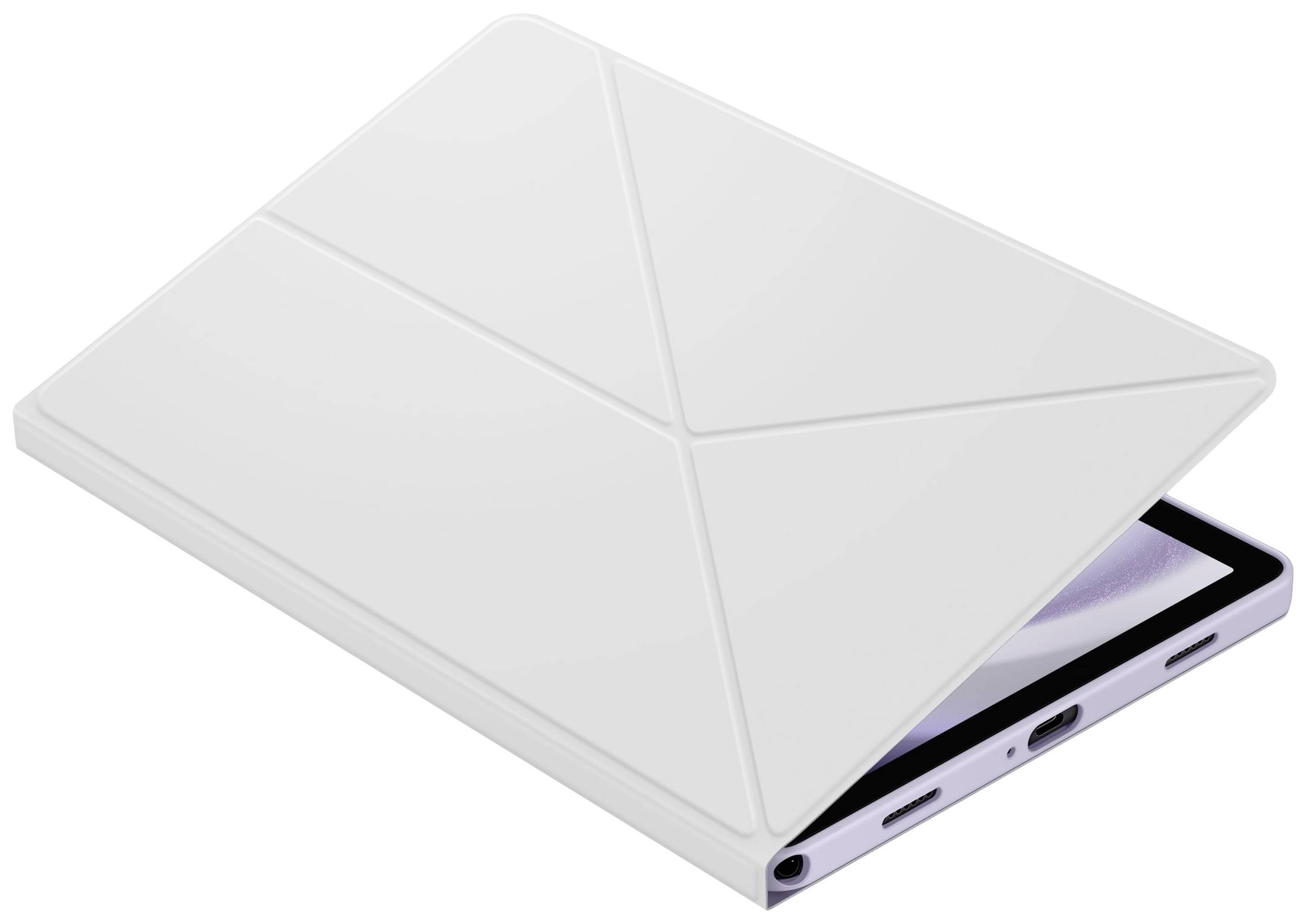 Samsung Book Cover EF-BX2 Tablet-Cover Galaxy Tab A9+ Book Cover Weiß