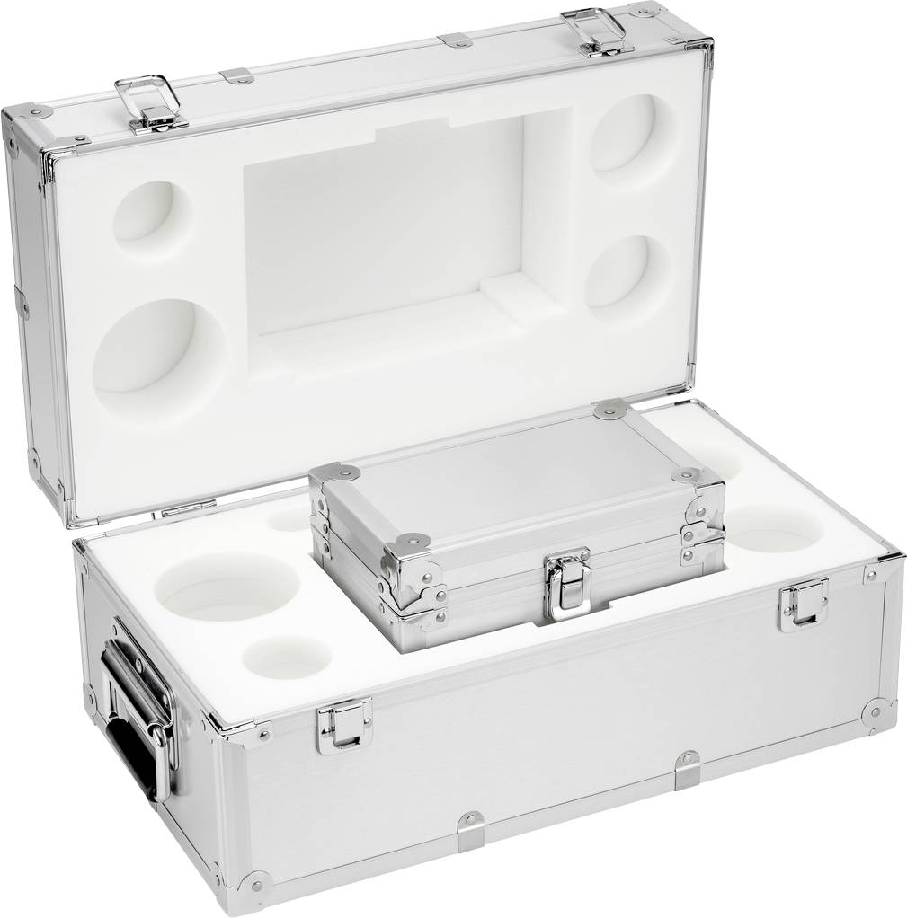 Kern Aluminium-Gewichtsetui 314-080-600, für Nennwerte 1g - 5 kg, für Klassen E1 - M2, für Bauform Knopf/Kompakt