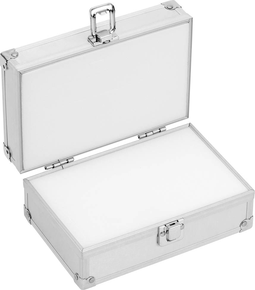 Kern Aluminium-Gewichtsetui 315-040-600, für Nennwerte bis 200 g, für Klassen E1 - M3, für Bauform Knopf/Kompakt