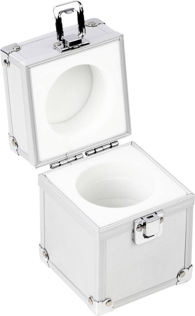 Kern Aluminium-Gewichtsetui 317-120-600, für Nennwerte 2 kg, für Klassen E1 - M2, für Bauform Knopf/Kompakt