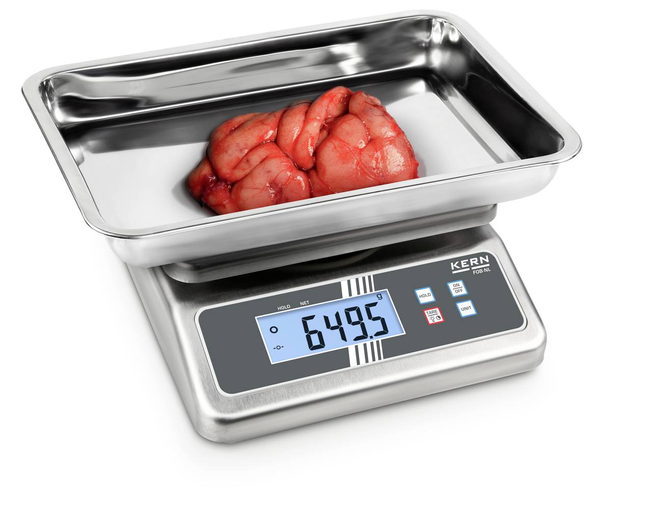 Kern Organwaage Wägebereich (max.) 7.5kg Ablesbarkeit 0.5 g, 1g batteriebetrieben