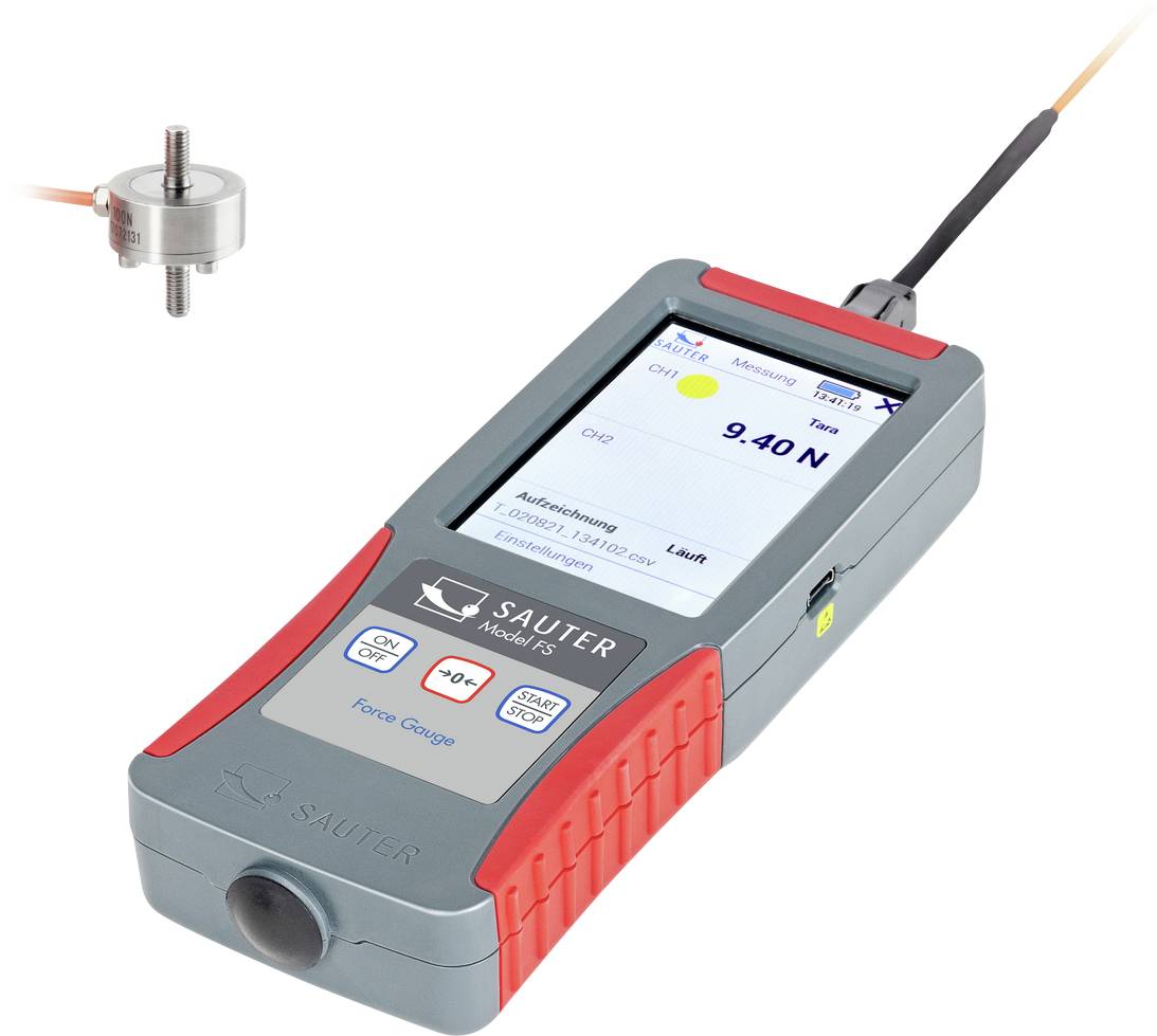 Sauter Kraftmessgerät 100 N (max.) Werksstandard (ohne Zertifikat)