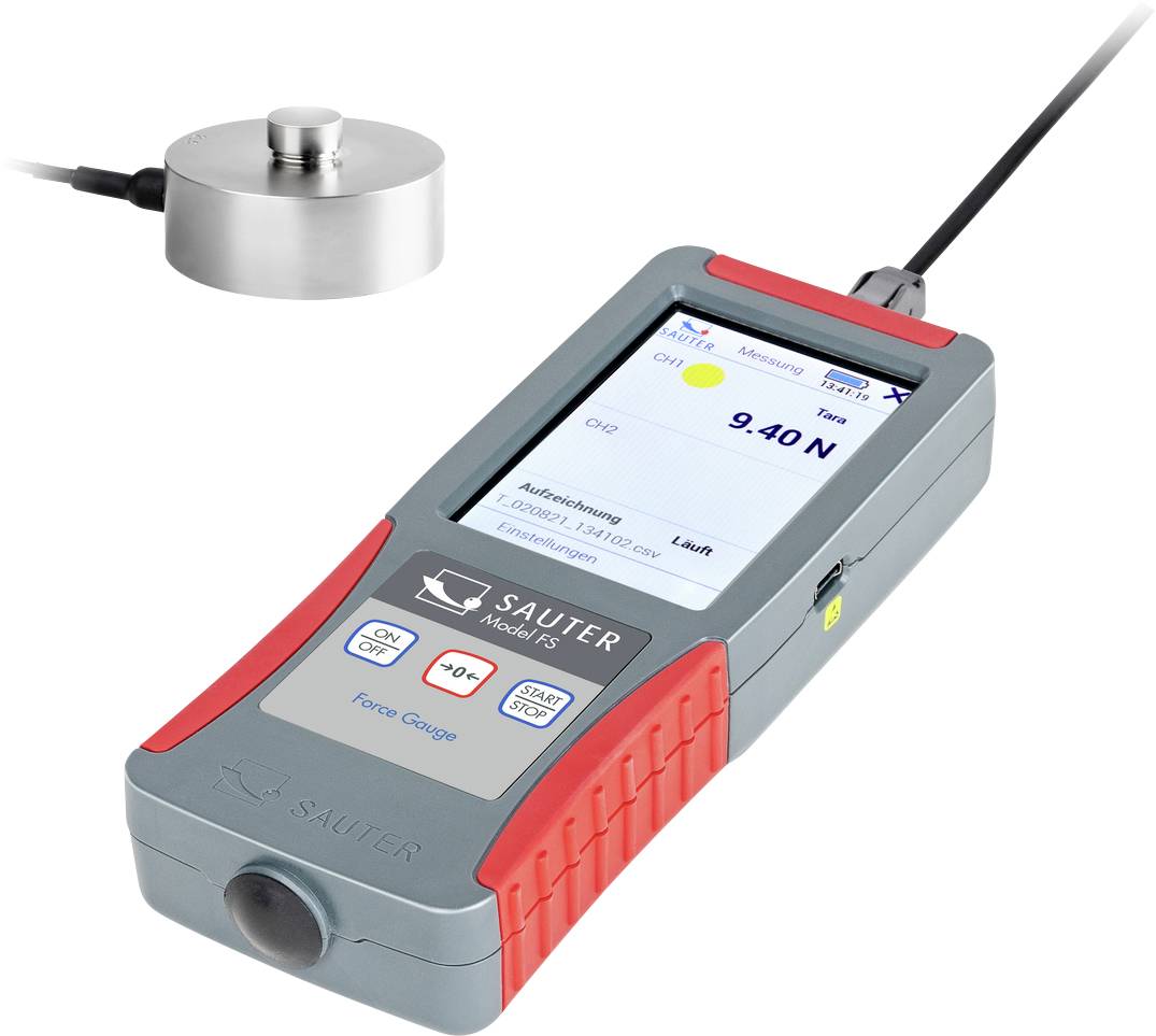 Sauter Kraftmessgerät 50000 N (max.) Werksstandard (ohne Zertifikat)