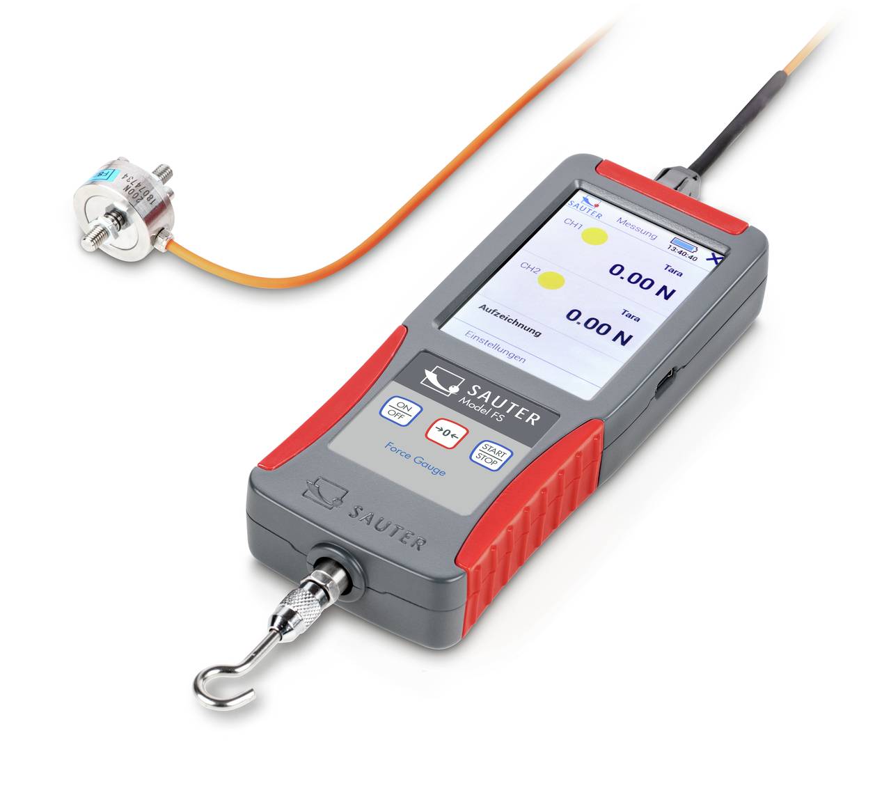 Sauter Kraftmessgerät 20 N (max.) Werksstandard (ohne Zertifikat)