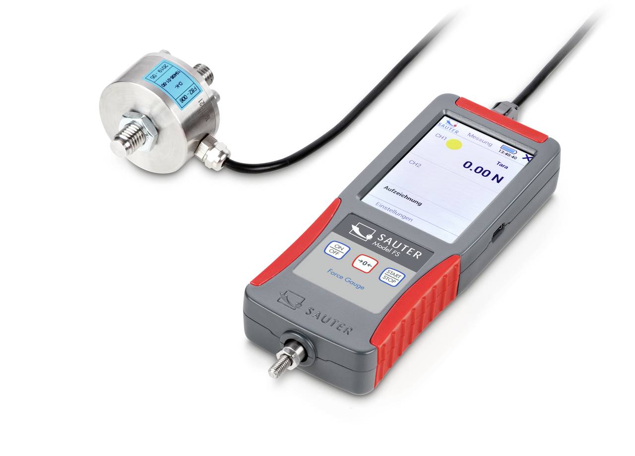 Sauter Kraftmessgerät 50 N (max.) Werksstandard (ohne Zertifikat)