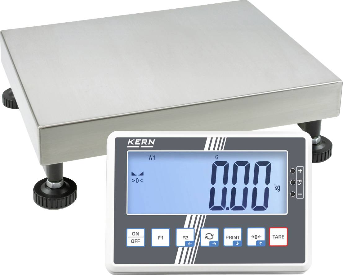 Kern Plattformwaage Wägebereich (max.) 60kg Ablesbarkeit 10 g, 20g über Steckernetzteil