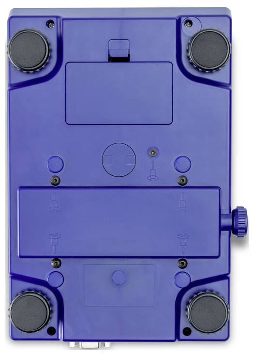 Kern Präzisionswaage Wägebereich (max.) 600g Ablesbarkeit 0.01g über Steckernetzteil, batteriebetrieben Grauweiß, Dunkelblau