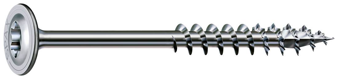 SPAX 0251010801405 Holzschraube 8mm 140mm T-STAR plus Stahl WIROX 50St.
