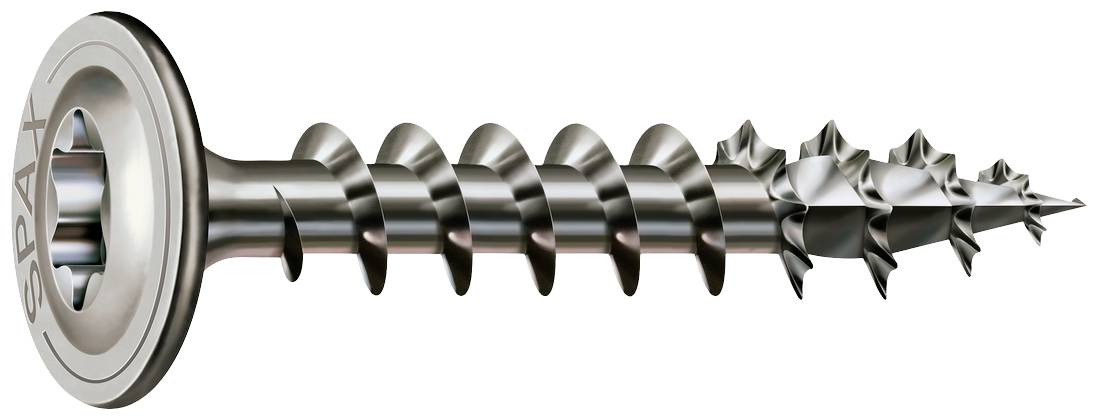 SPAX 0257000800505 Holzschraube 8mm 50mm T-STAR plus Edelstahl A2 50St.