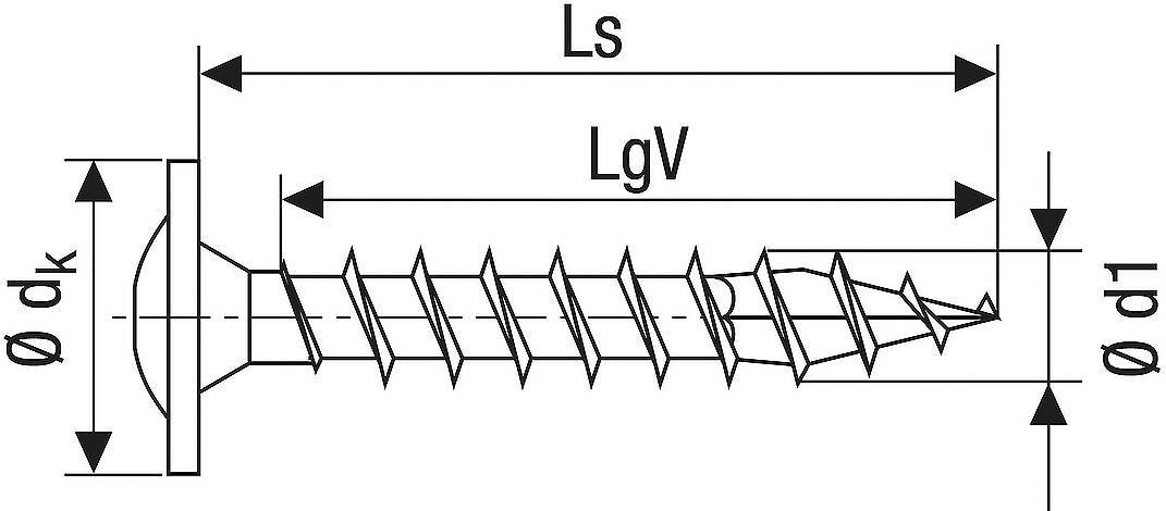 SPAX 0257000800505 Holzschraube 8mm 50mm T-STAR plus Edelstahl A2 50St.