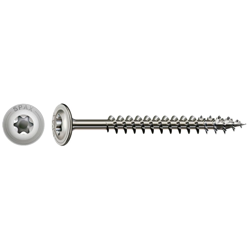 SPAX 0257000800805 Holzschraube 8 mm 80 mm T-STAR plus Edelstahl A2 50 St. SPAX 0257000800805 Holzschraube 8 mm 80 mm T-STAR plus Edelstahl A2 50 St.