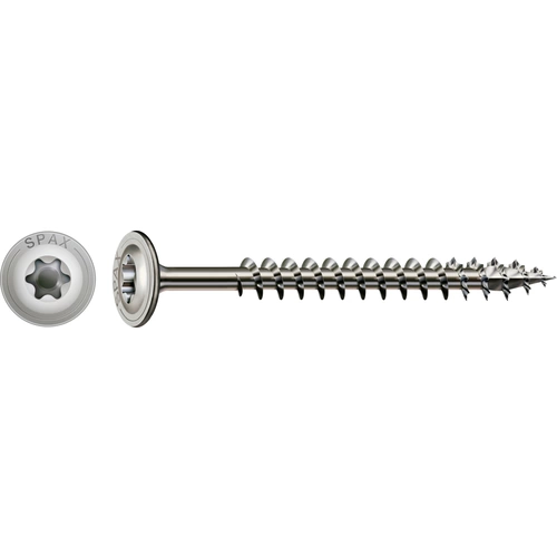 SPAX 0257000801005 Holzschraube 8 mm 100 mm T-STAR plus Edelstahl A2 50 St. SPAX 0257000801005 Holzschraube 8 mm 100 mm T-STAR plus Edelstahl A2 50 St.