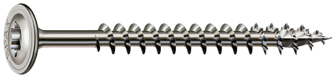 SPAX 0257000801005 Holzschraube 8mm 100mm T-STAR plus Edelstahl A2 50St.