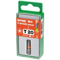 SPAX 5000007899201 Sechsrund-Bit T 20 SPAX 5000007899201 Sechsrund-Bit T 20