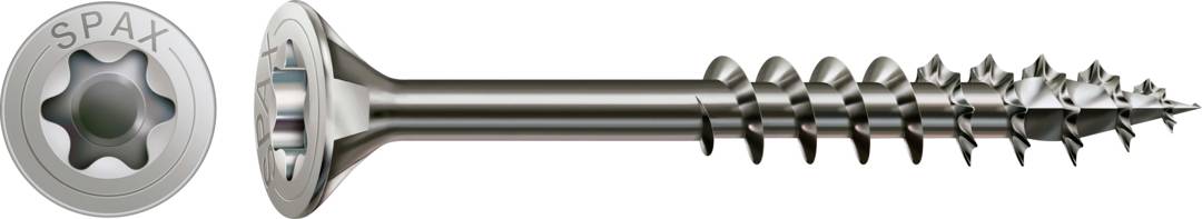 SPAX 0197000801205 Holzschraube 8mm 120mm T-STAR plus Edelstahl A2 50St.